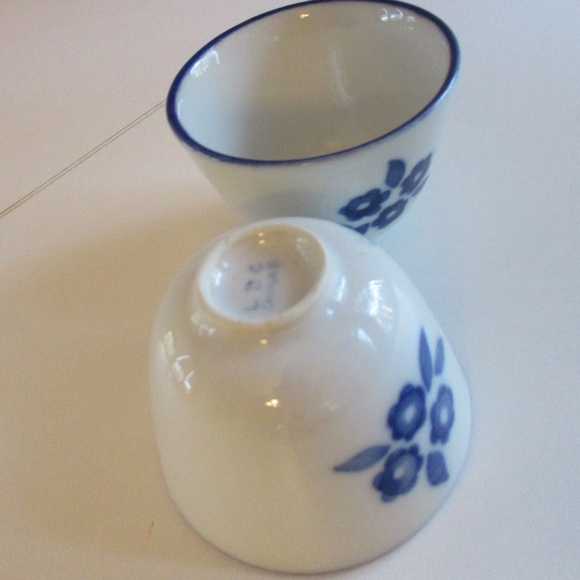 Oriental Sake/Tea cups set 2 - Picture 3 of 6